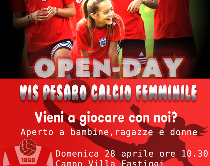 VIS PESARO CALCIO FEMMINILE, OPEN DAY E SPOT DEL CALCIO IN ROSA VIS PESARO CALCIO FEMMINILE, OPEN DAY E SPOT DEL CALCIO IN ROSA