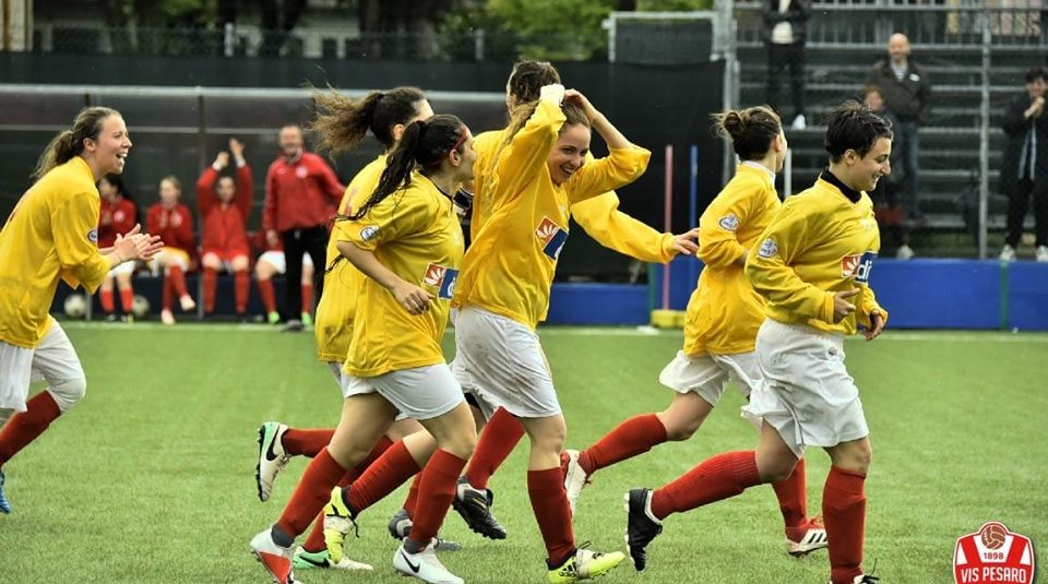 VIS PESARO CALCIO F.LE, ESORDIO CON SEGNO X PER LE GIRLS DI CECCARANI VIS PESARO CALCIO F.LE, ESORDIO CON SEGNO X PER LE GIRLS DI CECCARANI